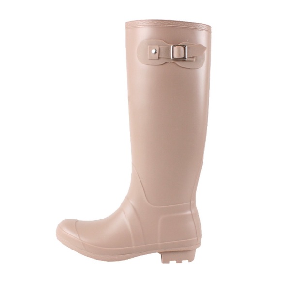 Classic Tall Wellington Rainboots Cream - Picture 6 of 6